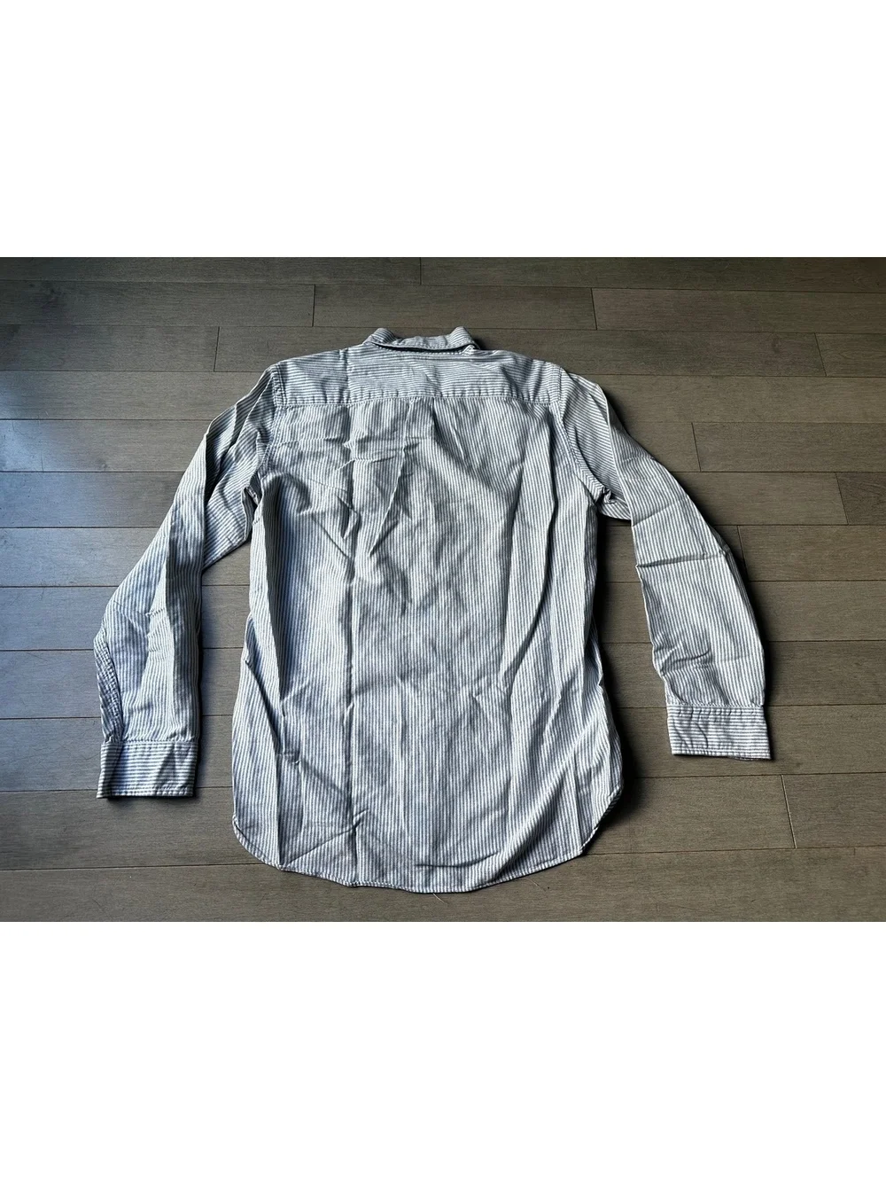 Men’s J.Crew Vintage Oxford Tailored Fit Striped Button-Down Dress Shirt Small